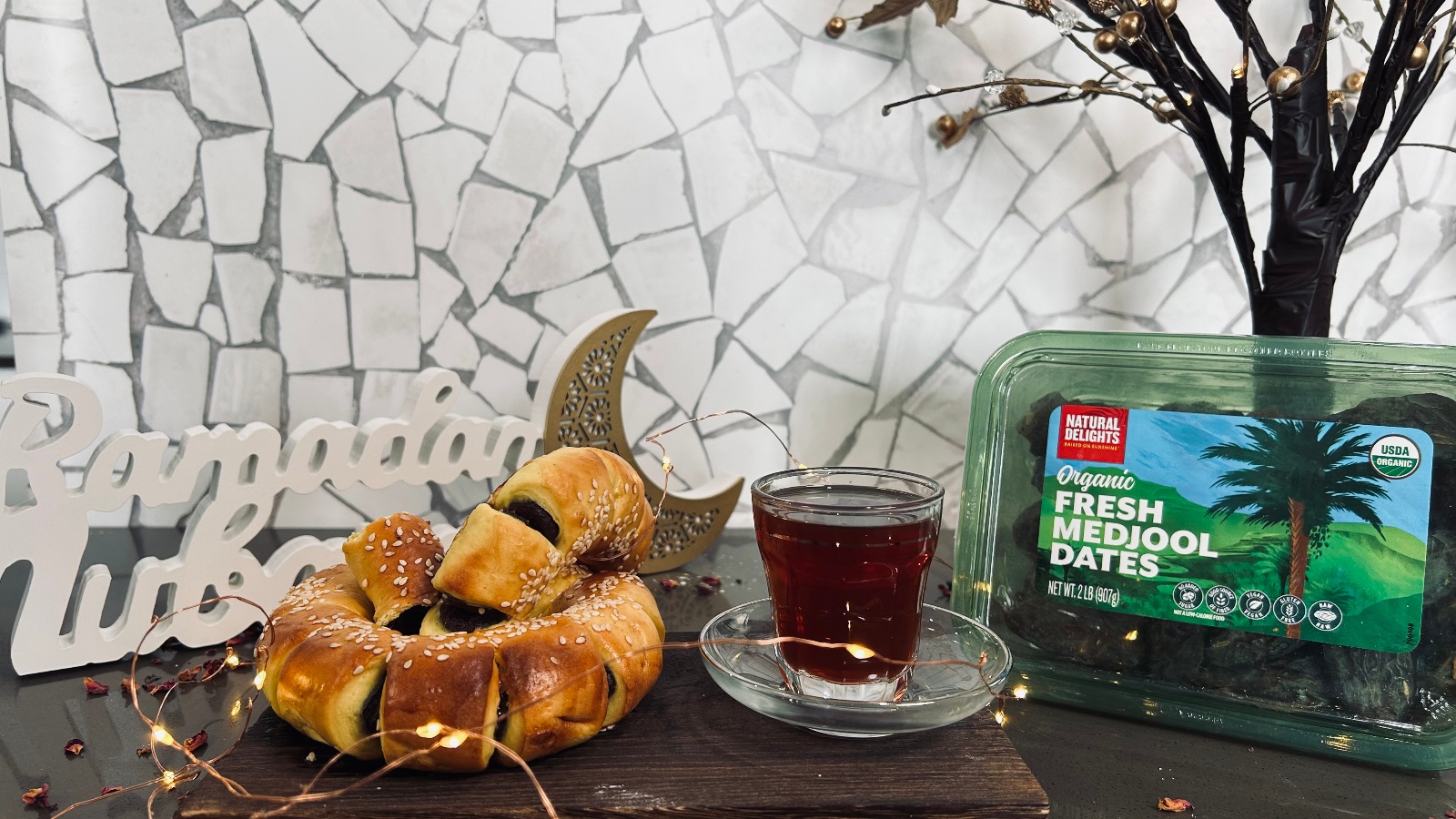 Medjool Date Bread Rings